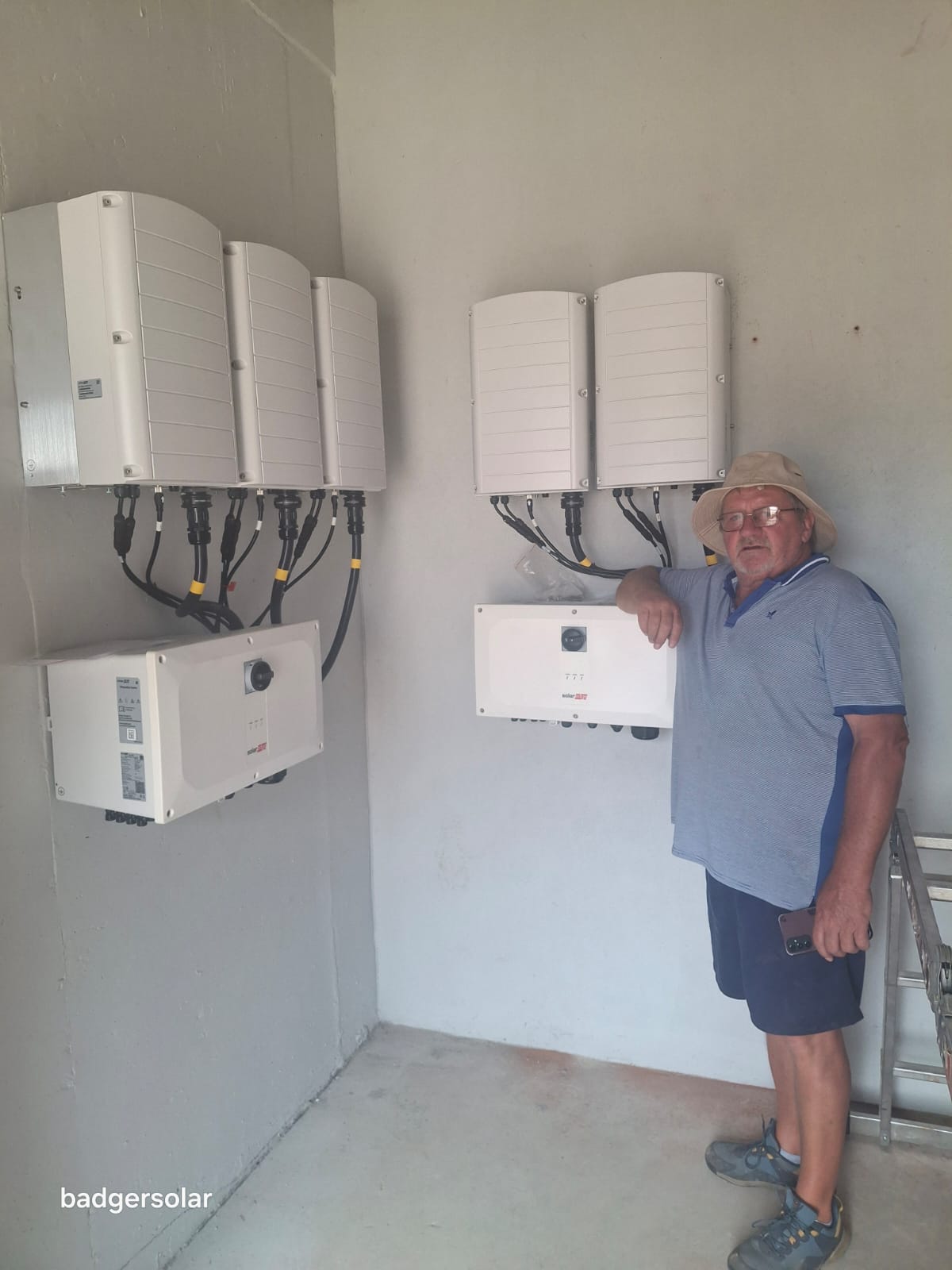 Commercial inverter setup